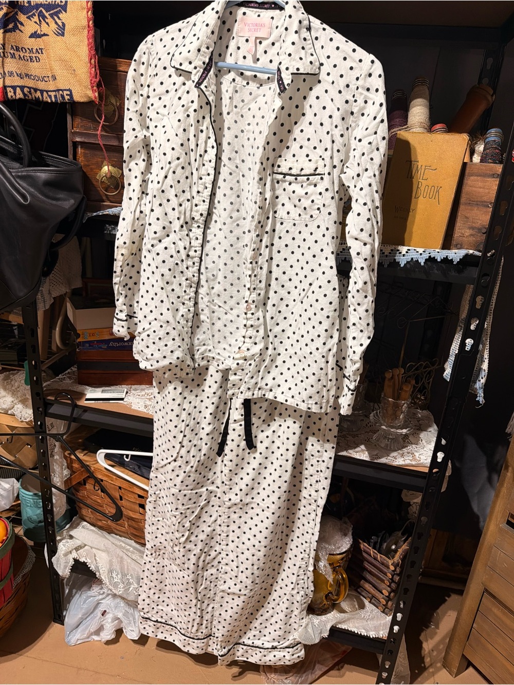 Victoria's Secret polka dot intimate